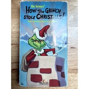 1966 MGM Dr. Seuss How The Grinch Stole Christmas! VHS